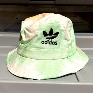 Adidas tie-dye bucket hat